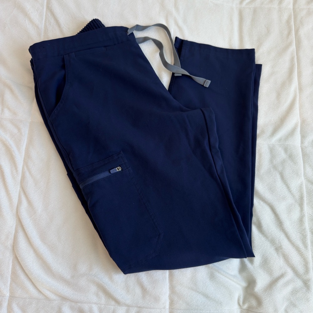 Figs Navy Blue Scrub Bottoms
